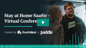 Profitweel Paddle Stay at Home SaaStr